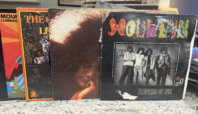 MOUNTAIN LESLIE WEST 4X VINYL LP LOT CLIMBING FATSBY SELF TITLED FLOWERS EVIL