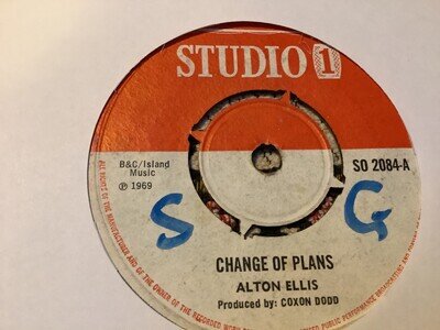 Alton Ellis , Change Of Plans , Cables , He’ll Break Your Heart , 7”Studio 1.