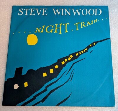 Steve Winwood Night Train 12" Vinyl Record EX/EX WIP6710 A1 etched 1981