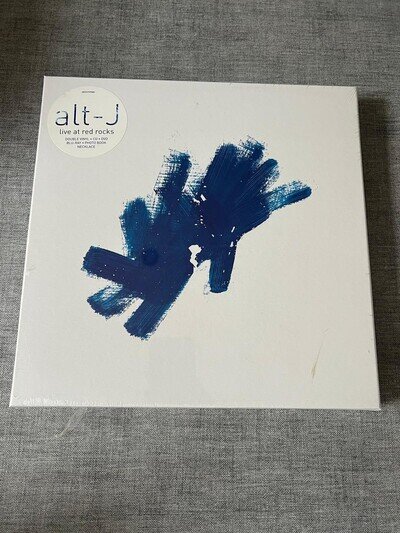 alt-J, Live at Red Rocks (Box Set) double Vinyl, CD, Blu-Ray, photo book - new