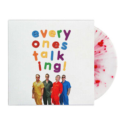 All Time Low - Everyone's Talking! Limited Edition White & Red Vinyl 12" Album
