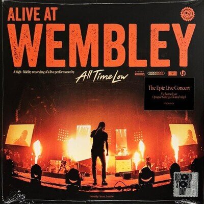All Time Low Alive At Wembley LP Vinyl NEW