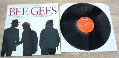 THE VERY BEST OF THE BEE GEES - ORIGINAL 1990 U.K VINYL COMPILATION LP - EX !
