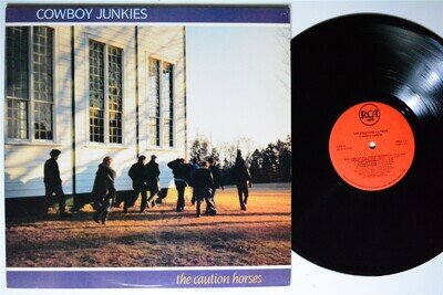 COWBOY JUNKIES The Caution Horses RCA LP NM/VG++ 1st press QUIEX translucent