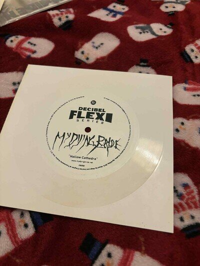 My Dying Bride Hollow Cathedral Decibel Magazine Flexi Disc Limited Edition