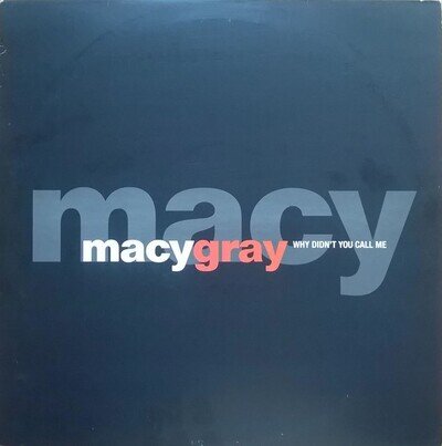 Macy Gray - Why Didn't You Call Me - UK Promo 12" Vinyl - 2000 - Epic