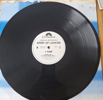 Army Of Lovers I AM 12' Single Promo