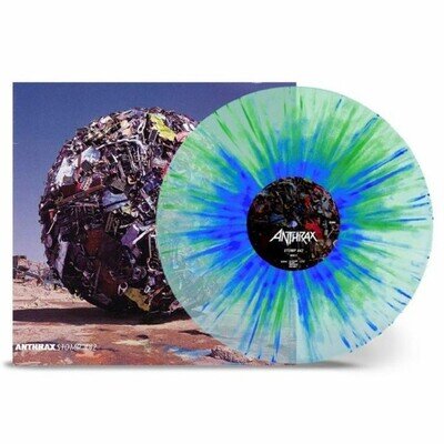 ANTHRAX - Stomp 442 (reissue) - Vinyl (blue & green clear splattered vinyl LP)