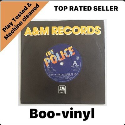 The Police ~ Don't stand so close to me 7” Vinyl Record EX / VG+