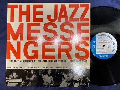 ART BLAKEY CAFE BOHEMIA VOL.1 BLUE NOTE BLP 1507 MONO JAPAN LP