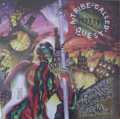 A TRIBE CALLED QUEST " BEATS RHYMES AND LIFE " SEALED UK LP VINYL ** CLASSIC **