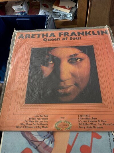 Aretha Franklin – Queen Of Soul – 12" LP – Hallmark Records – 1968 – HM 591