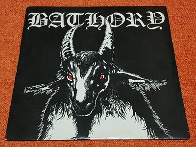 BATHORY - Bathory - 1985 Combat RARE US FIRST PRESS LP Green Labels BLACK METAL