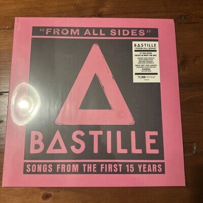 Bastille - From All Sides - Limited Edition Tour Edition Pink Vinyl LP - Rare
