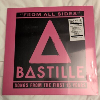 Bastille - From All Sides - Limited Edition Tour Edition Pink Vinyl LP - Rare