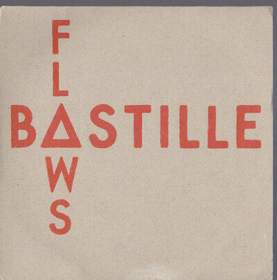 Bastille RARE ORIGINAL 2011 7" VINYL Flaws / Icarus LTD 300 w/ INSERT