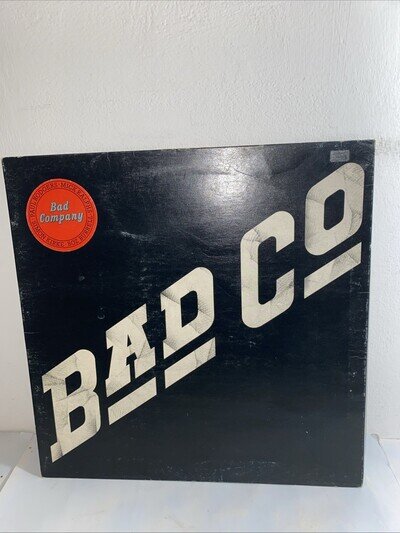 Bad Company Self Titled Vinyl Lp