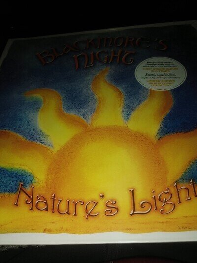 Blackmores night nature's light new sealed lp
