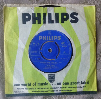 BLUE CHEER FEATHERS FROM YOUR TREE/ SUN CYCLE PHILIPS LABEL FROM 1968