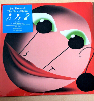 Ben Howard - Is It ? New Sealed Blue Vinyl & Fold Out Poster