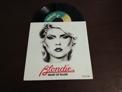 BLONDIE *HEART OF GLASS* 7'' 1979 PORTUGUESE EDITION EXC