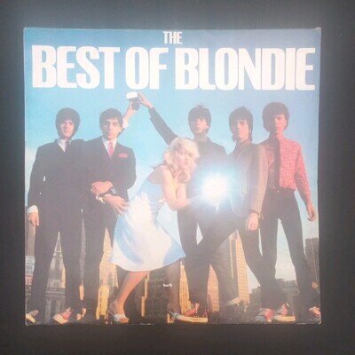 BLONDIE- THE BEST OF- VINYL LP CDL TV1 A2 B3 WITH POSTER
