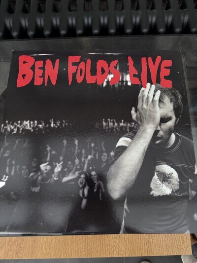 Ben Folds – Live [2×LP] Sundazed LP5164 – Rare 2002 Vinyl – VG+ / VG+
