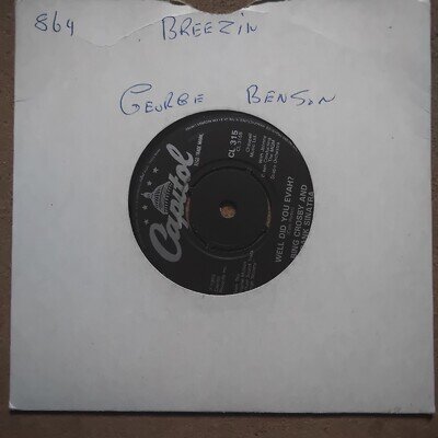 BING CROSBY AND GRACE Kelly – True Love 7" Vinyl Single