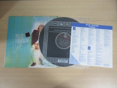 Blue System - Twilight 1990 Korea Orig LP Insert ITALODISCO No Barcode