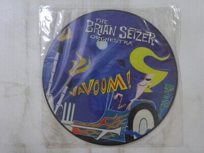 The Brian Setzer Orchestra Vavoom! Interscope Records none US picture VINYL LP