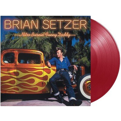 Brian Setzer Nitro Burnin' Funny Daddy LP Vinyl SD440221 NEW