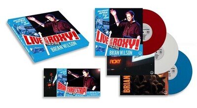 Brian Wilson : Live at the Roxy Theatre VINYL 12" Album Coloured Vinyl 3 discs