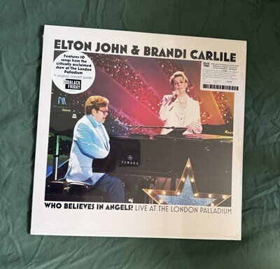 Elton John & Brandi Carlile Who Believes In Angels? RSD Black Friday 2025 Vinyl