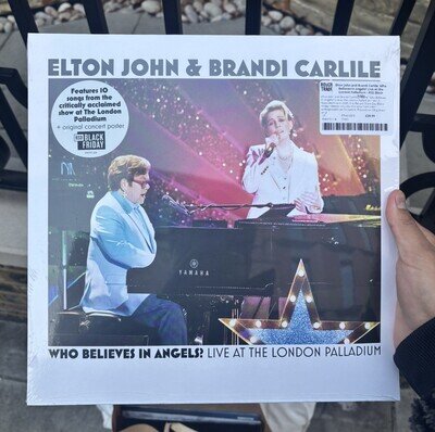 Elton John & Brandi Carlile Who Believes In Angels? RSD Black Friday 2025 Vinyl