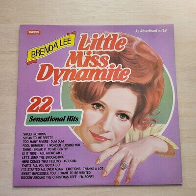 Brenda Lee - 12" Vinyl - Little Miss Dynamite