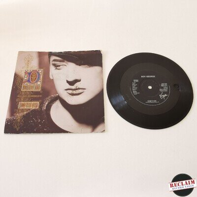 boy george - don't cry 7" vinyl record VG