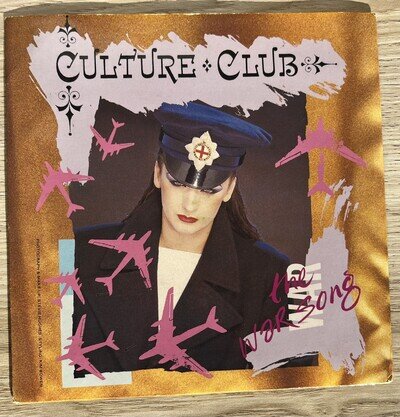 Culture Club (Boy George) - The War Song - 7" Vinyl Single 1984 Virgin Records