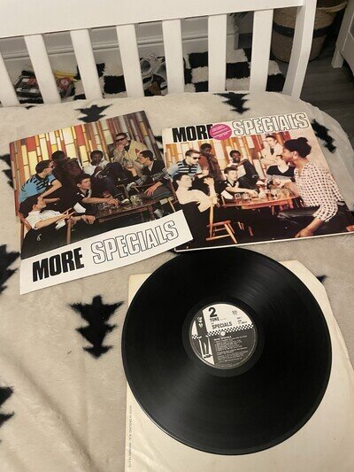 More Specials Lp Vinyl Record + Poster Original 1980 2 Tone Records