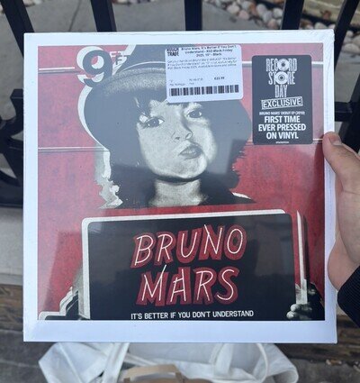 BRUNO MARS IT’S BETTER IF YOU DON’T UNDERSTAND RSD BLACK FRIDAY 2025 10” LP