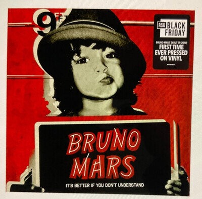 BRUNO MARS-IT’S BETTER IF YOU DON’T UNDERSTAND-10” EP BLK FRIDAY RSD 2025