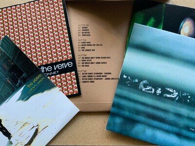 THE VERVE - RARE 4 X 12" VINYL "SINGLES" LTD EDITION SET - MINT UNPLAYED