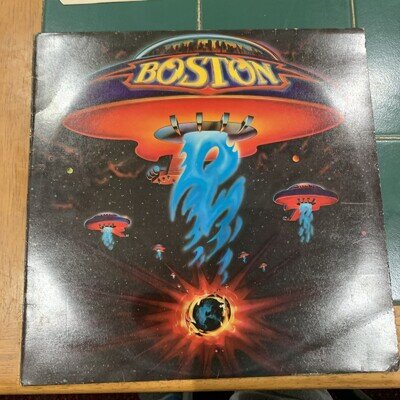 Boston 1976 Self-Titled Vinyl LP Epic EPC 32038 Classic Rock Album