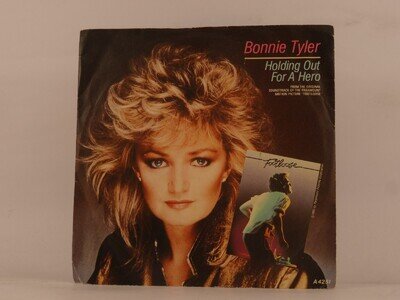 BONNIE TYLER HOLDING OUT FOR A HERO (113) 2 Track 7" Single including Picture Sl