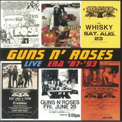 GUNS N ROSES - Live Era 87-93 (remastered) - Vinyl (4xLP)