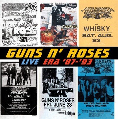 Guns N' Roses : Live Era '87-'93 VINYL 12" Album Box Set 4 discs (2025)