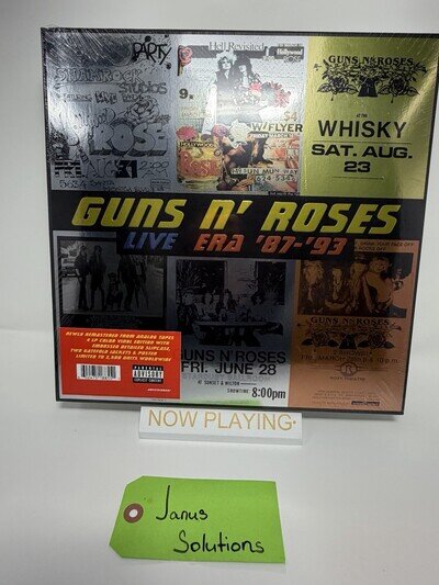 Guns N' Roses Live Era '87 - '93 4LP Premium Edition #/2500
