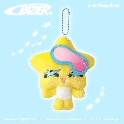 BOA [CRAZIER] 11th Album PEACE B Ver/NFC CD+Key Ring+Photo Book+Poster+Card+etc