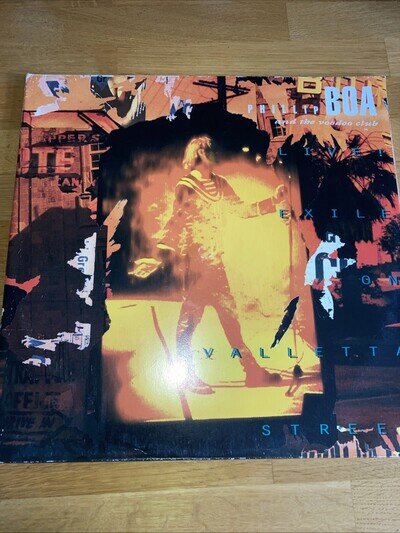 Phillip Boa And The Voodoo Club Live Exile On Valletta Street Vinyl LP 1991