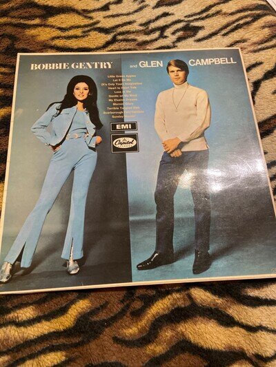 bobby gentry and glen campbell (self titled)Capitol ST 2928 orange label reissue