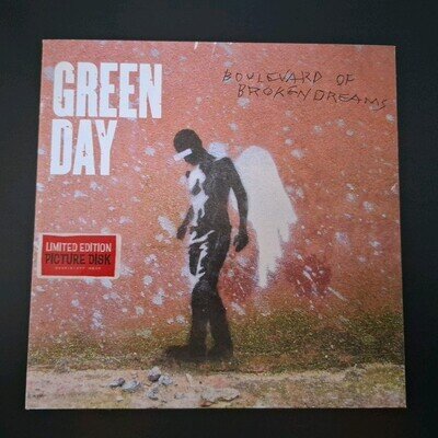 Green Day. Boulevard of Broken Dreams. 7"Vinyl Record 2004 - Poor audio quality